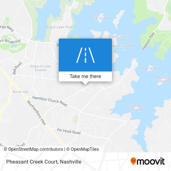 Mapa de Pheasant Creek Court