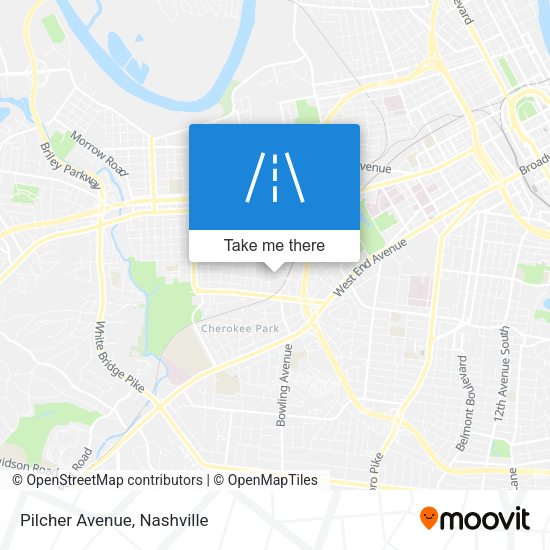 Mapa de Pilcher Avenue