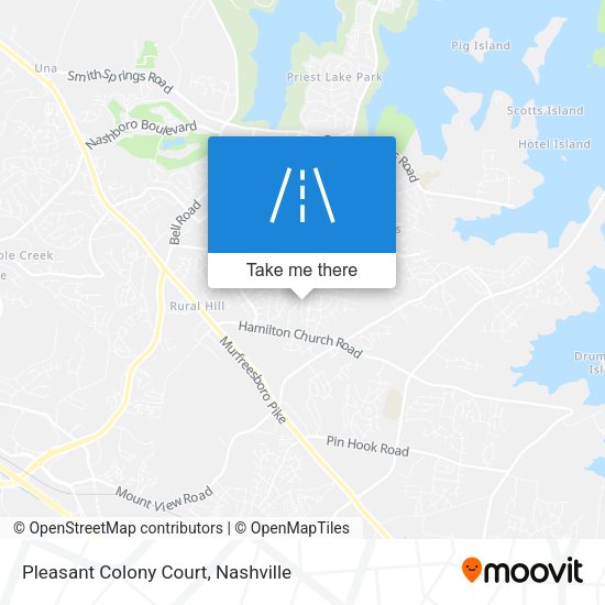 Mapa de Pleasant Colony Court