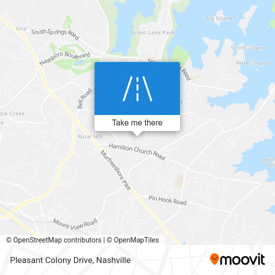 Mapa de Pleasant Colony Drive
