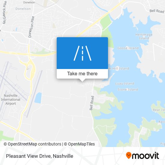 Pleasant View Drive map