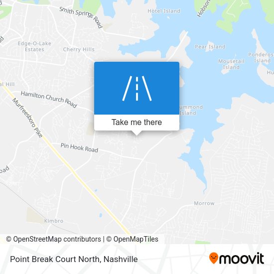 Point Break Court North map
