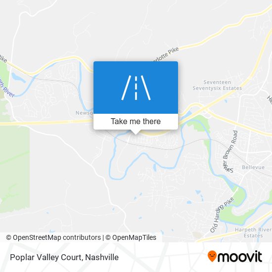 Mapa de Poplar Valley Court
