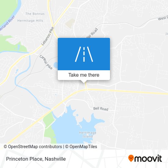 Mapa de Princeton Place