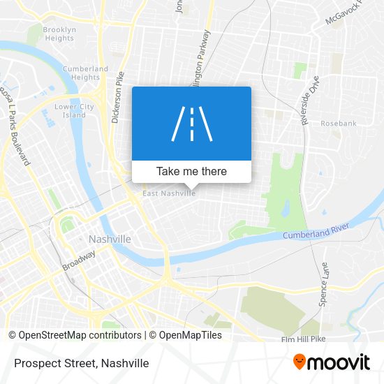 Mapa de Prospect Street