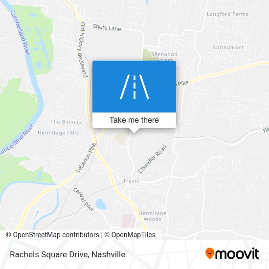 Rachels Square Drive map