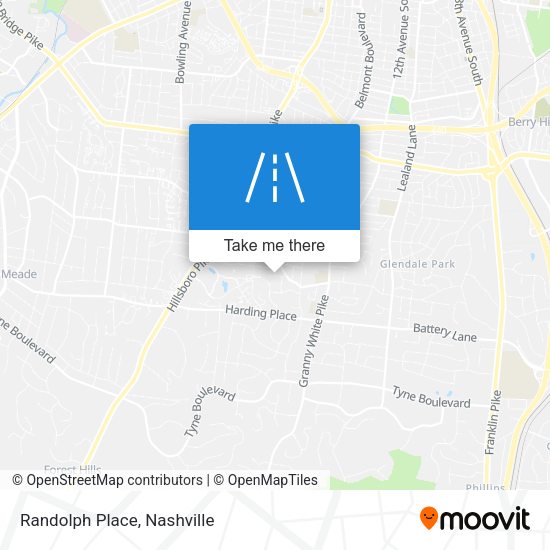 Mapa de Randolph Place