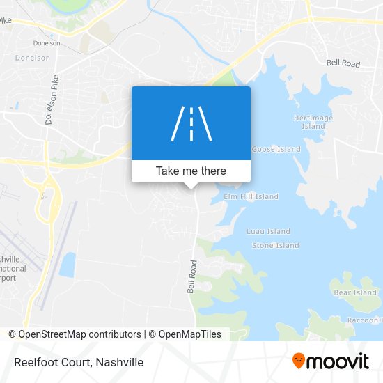 Mapa de Reelfoot Court