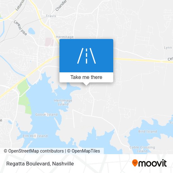 Mapa de Regatta Boulevard