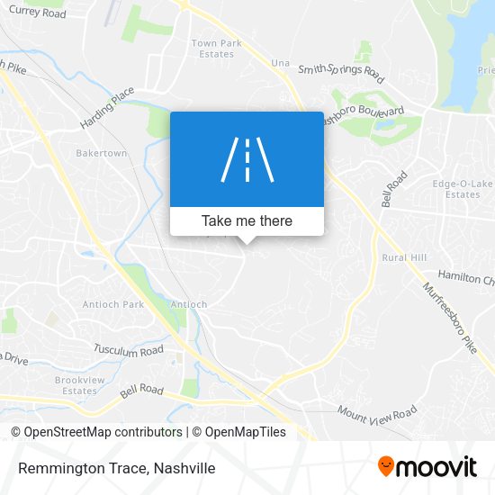 Mapa de Remmington Trace
