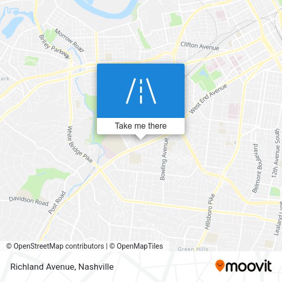 Mapa de Richland Avenue