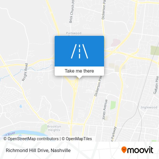 Mapa de Richmond Hill Drive