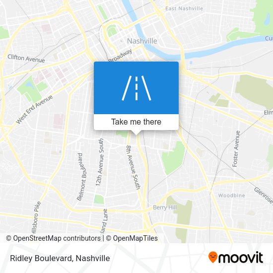Mapa de Ridley Boulevard