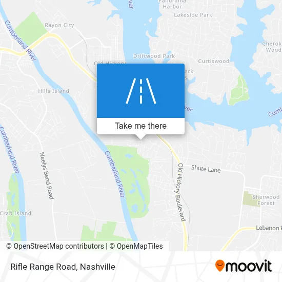 Rifle Range Road map