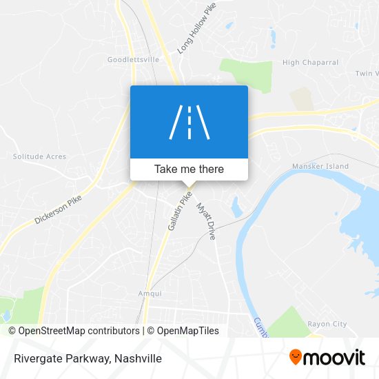 Rivergate Parkway map