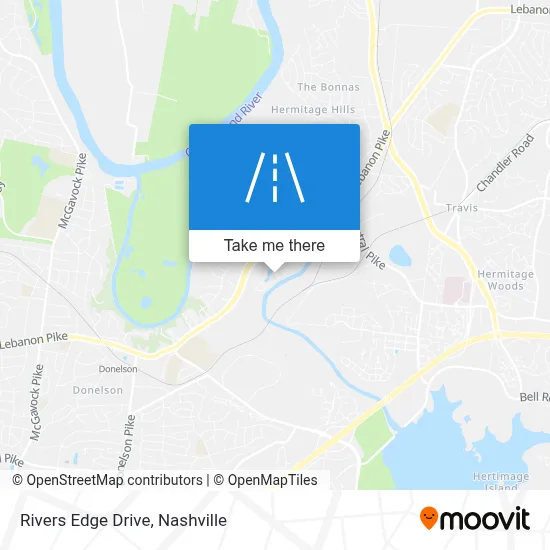 Rivers Edge Drive map