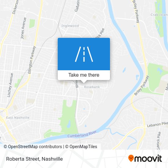 Mapa de Roberta Street