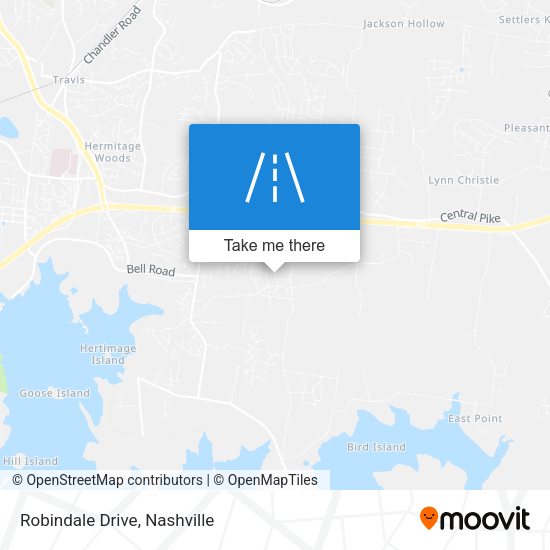 Mapa de Robindale Drive