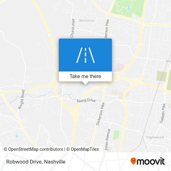 Robwood Drive map