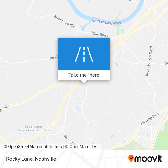 Mapa de Rocky Lane