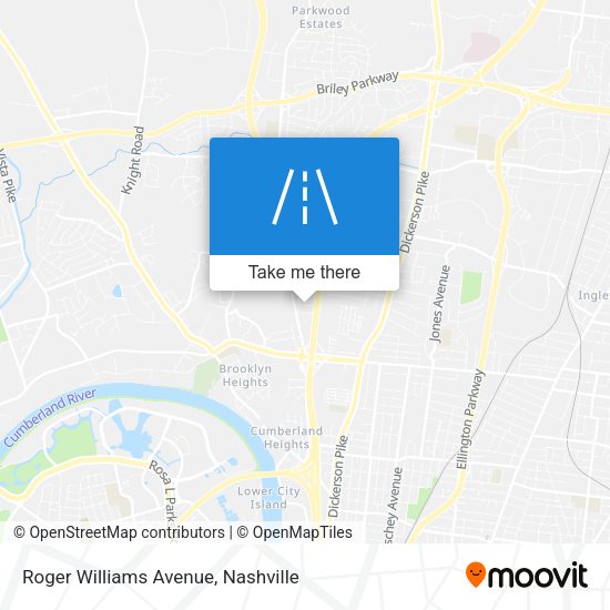 Mapa de Roger Williams Avenue