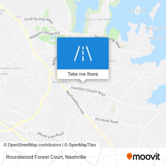 Roundwood Forest Court map