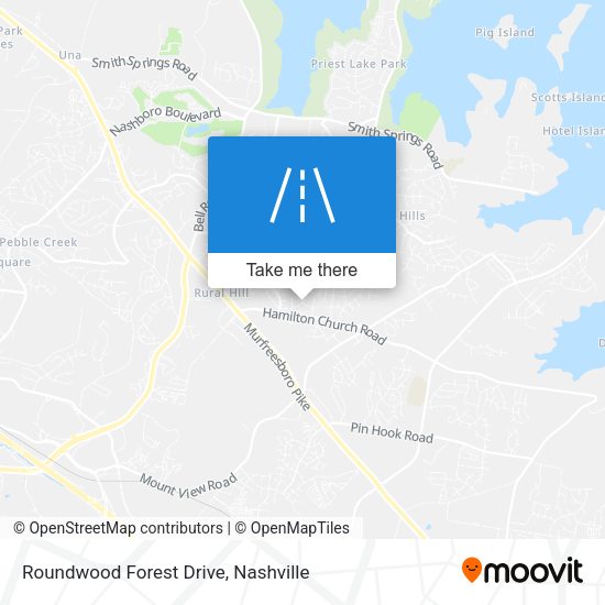 Mapa de Roundwood Forest Drive