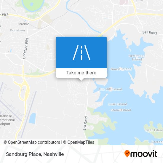 Mapa de Sandburg Place