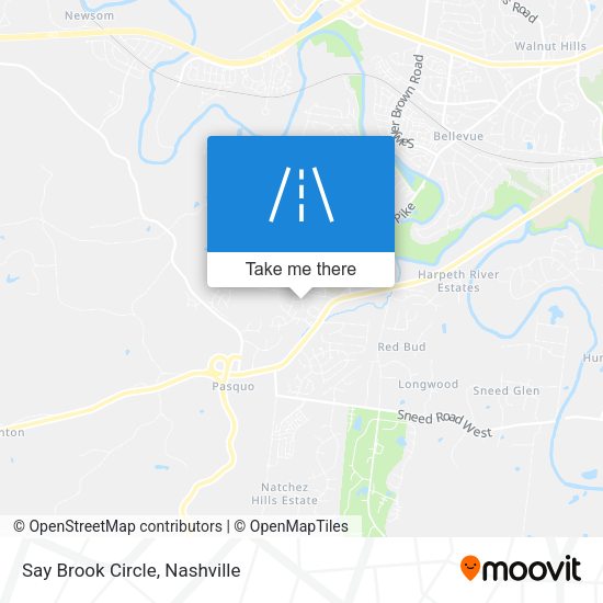 Mapa de Say Brook Circle