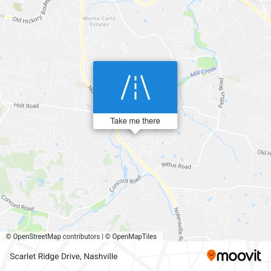 Scarlet Ridge Drive map