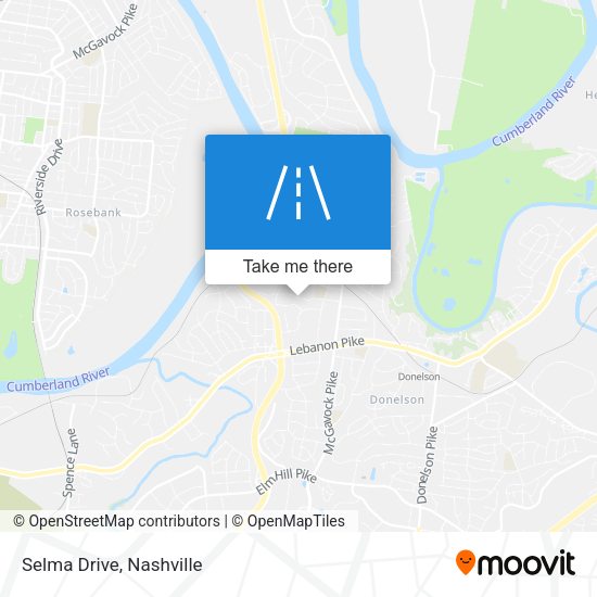 Mapa de Selma Drive