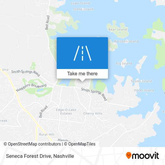 Seneca Forest Drive map