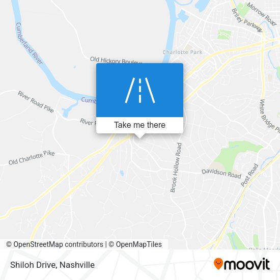 Mapa de Shiloh Drive