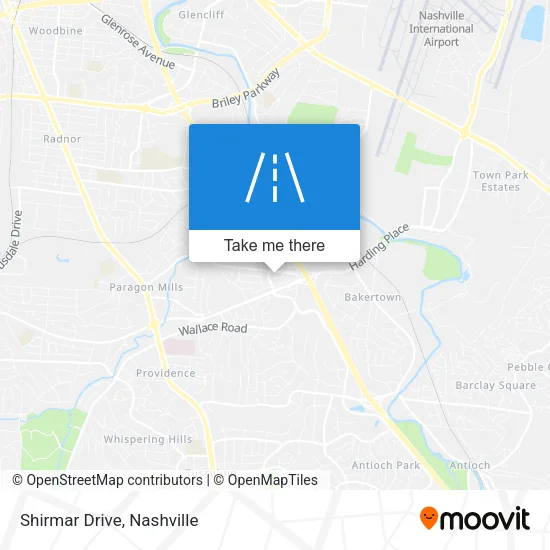 Shirmar Drive map