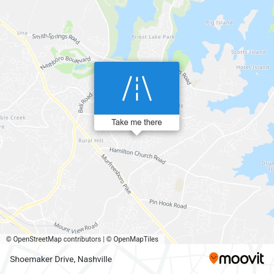 Mapa de Shoemaker Drive