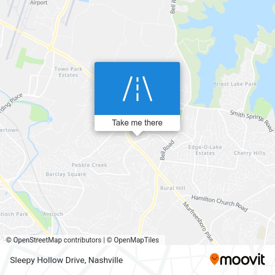 Sleepy Hollow Drive map