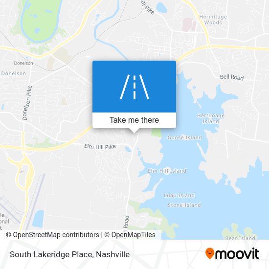 Mapa de South Lakeridge Place