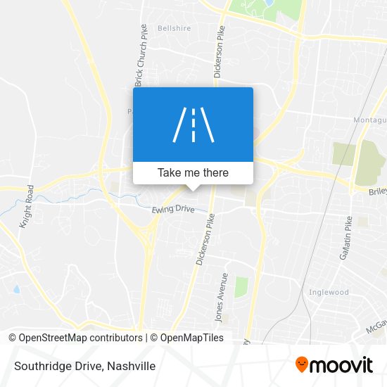 Southridge Drive map