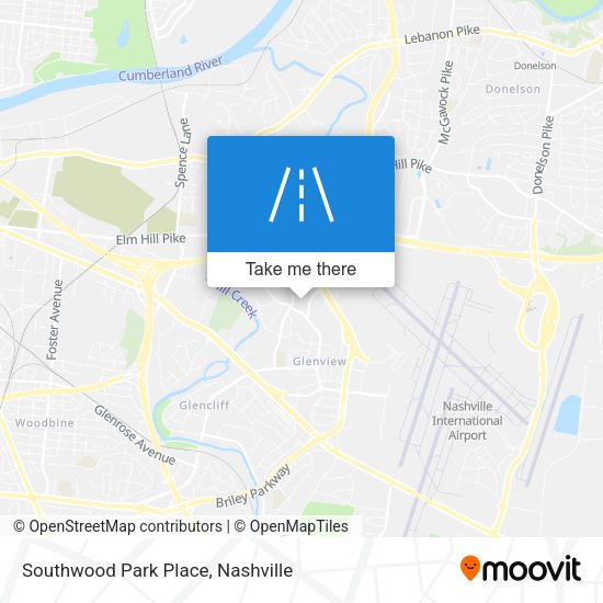 Southwood Park Place map