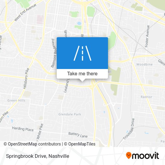 Springbrook Drive map