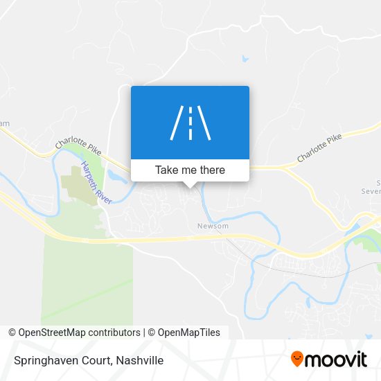 Springhaven Court map