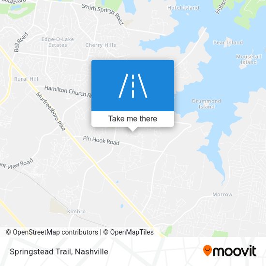 Mapa de Springstead Trail