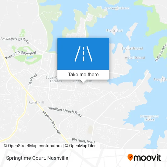 Springtime Court map