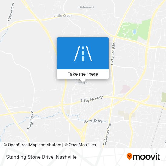 Standing Stone Drive map