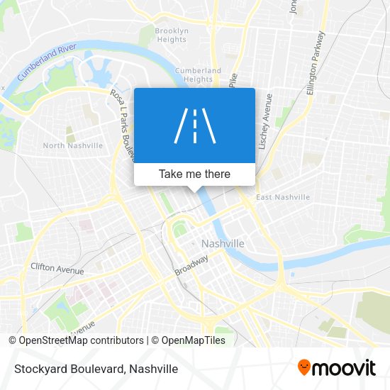 Stockyard Boulevard map