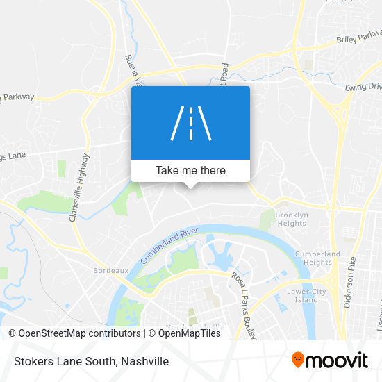 Stokers Lane South map
