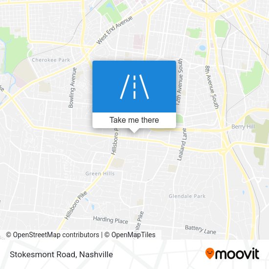 Mapa de Stokesmont Road