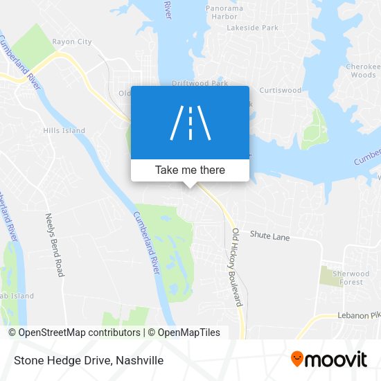 Stone Hedge Drive map