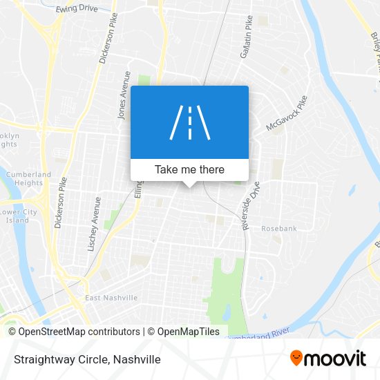 Mapa de Straightway Circle