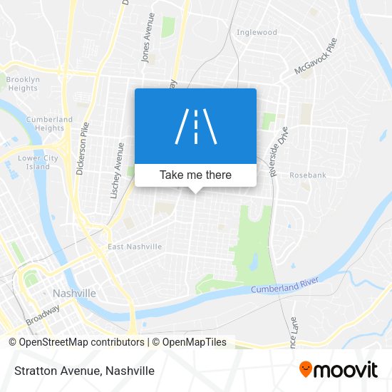 Mapa de Stratton Avenue